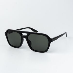 Gucci Men Sunglasses Black Grey Pilot GG1823SA 001 NEW AUTHENTIC